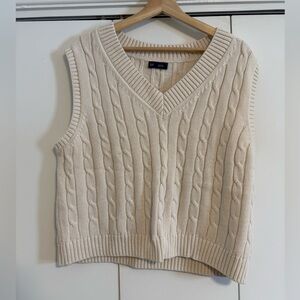 Gap Oversized 100% Cotton Sweater Vest
